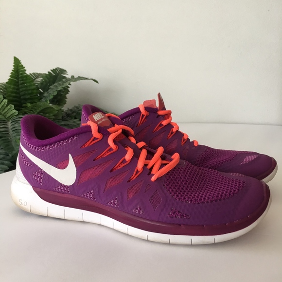 Nike Shoes - Nike Women’s Free 5.0 Purple Running Shoe Athletic